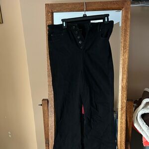 American Eagle Outfitters Black Flare Jeans
